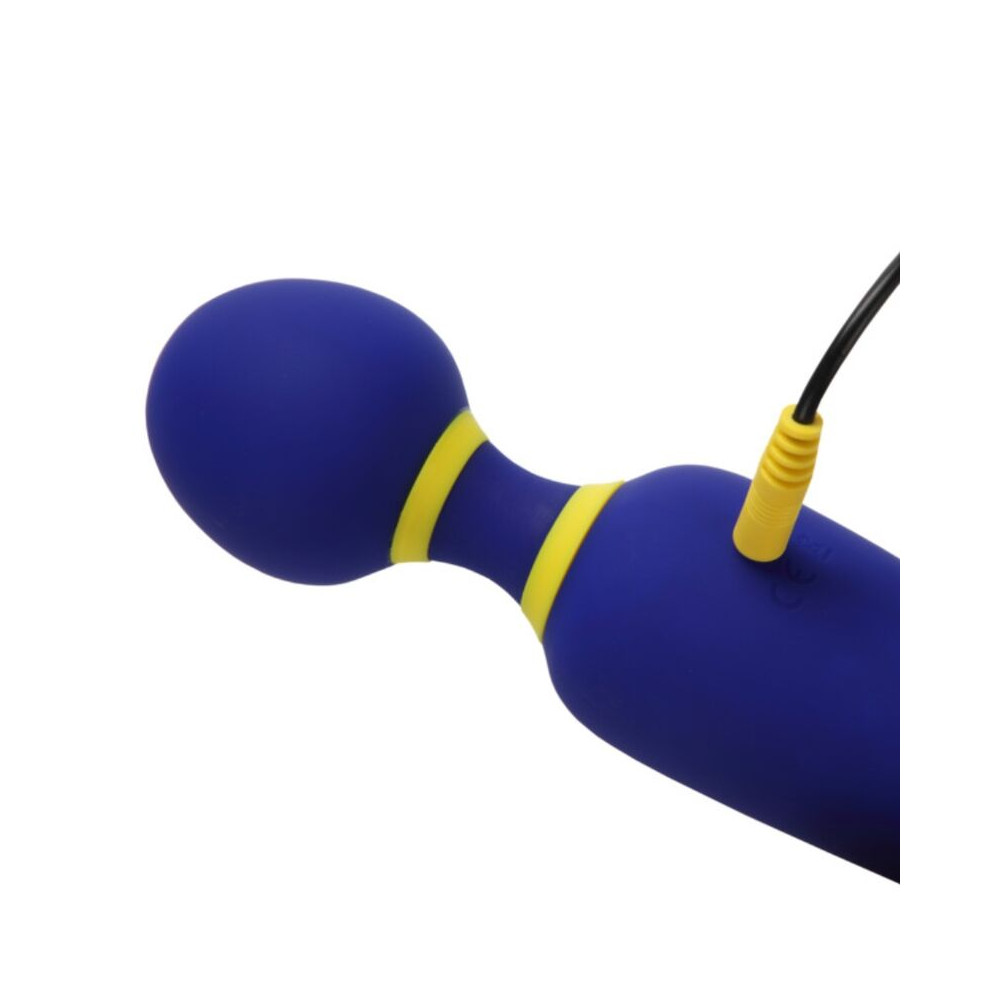 FLIP VIBRADOR WAND SILENCIOSO 10 MODOS AZUL