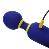 FLIP VIBRADOR WAND SILENCIOSO 10 MODOS AZUL