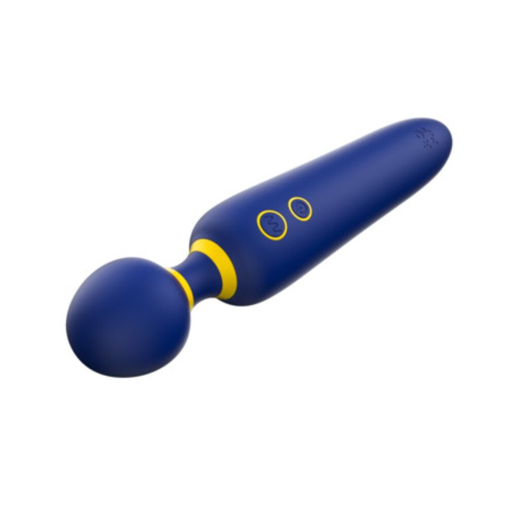 FLIP VIBRADOR WAND SILENCIOSO 10 MODOS AZUL