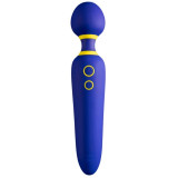 FLIP VIBRADOR WAND SILENCIOSO 10 MODOS AZUL
