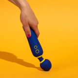 FLIP VIBRADOR WAND SILENCIOSO 10 MODOS AZUL