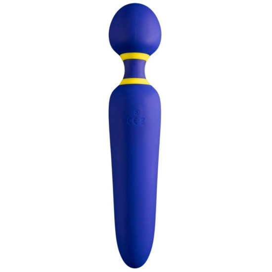 FLIP VIBRADOR WAND SILENCIOSO 10 MODOS AZUL