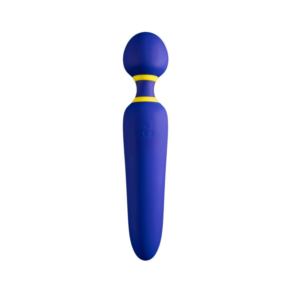 FLIP VIBRADOR WAND SILENCIOSO 10 MODOS AZUL