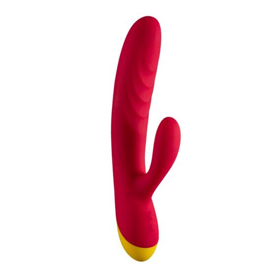 JAZZ VIBRADOR RABBIT RECARGABLE ROJO