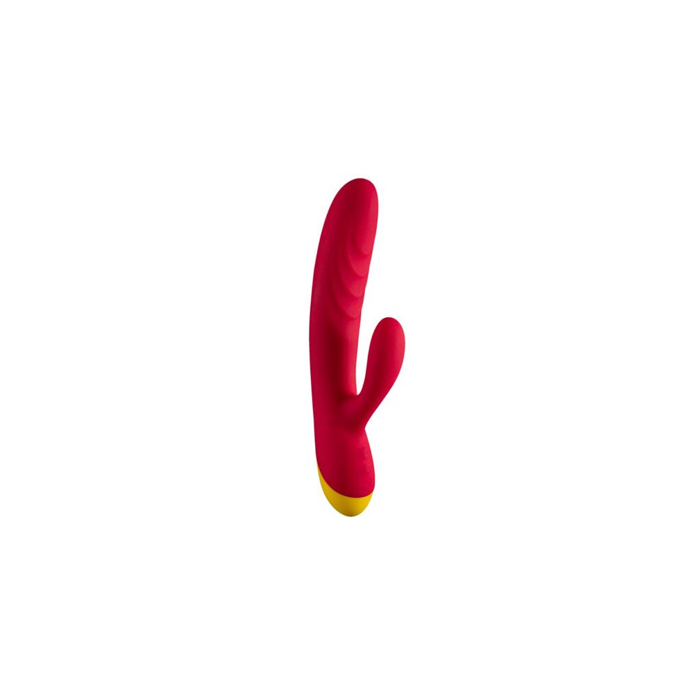 JAZZ VIBRADOR RABBIT RECARGABLE ROJO
