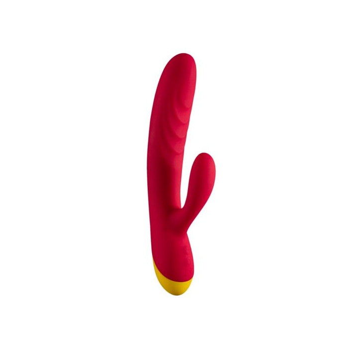 JAZZ VIBRADOR RABBIT RECARGABLE ROJO