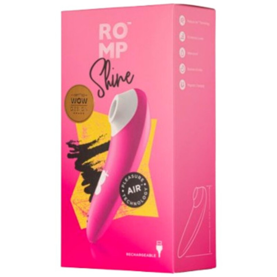 SHINE X SUCCIONADOR DE CLÍTORIS 10 NIVELES ROSA