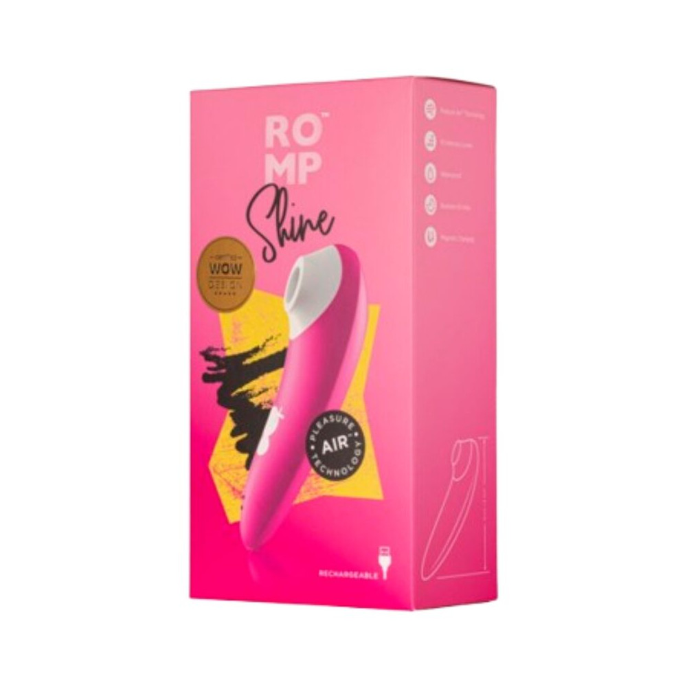 SHINE X SUCCIONADOR DE CLÍTORIS 10 NIVELES ROSA