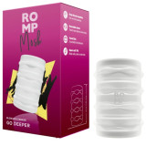 MOSH MASTURBADOR MASCULINO TRANSPARENTE CON FUNDA REVERSBLE DE 6 CM