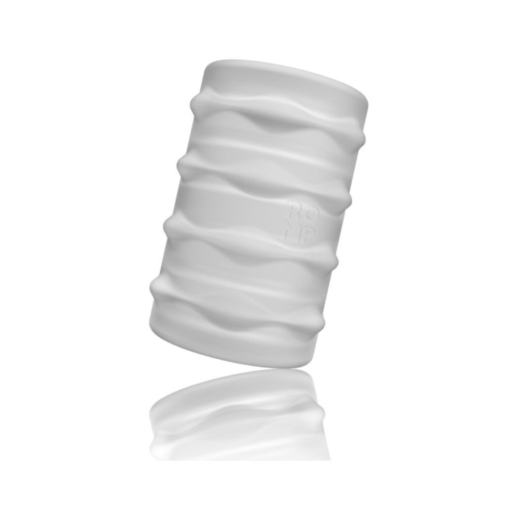 MOSH MASTURBADOR MASCULINO TRANSPARENTE CON FUNDA REVERSBLE DE 6 CM