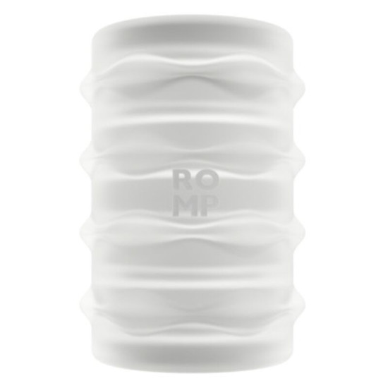 MOSH MASTURBADOR MASCULINO TRANSPARENTE CON FUNDA REVERSBLE DE 6 CM