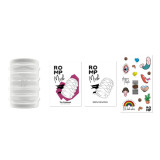 MOSH MASTURBADOR MASCULINO TRANSPARENTE CON FUNDA REVERSBLE DE 6 CM