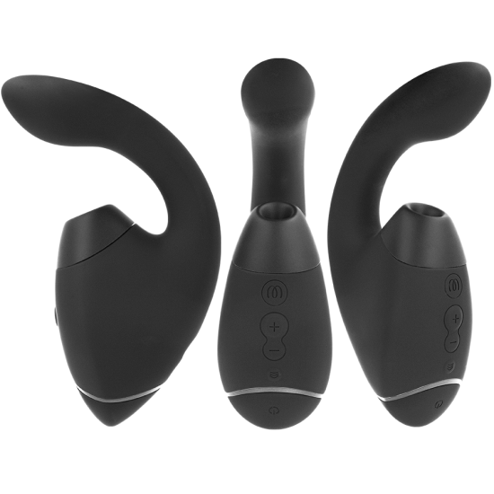 DUO NEXT ESTIMULADOR VIBRADOR DUAL CLÍTORIS & PUNTO·G NEGRO