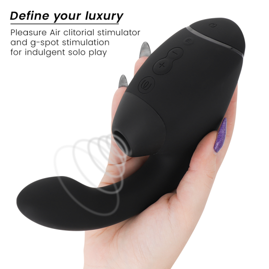 DUO NEXT ESTIMULADOR VIBRADOR DUAL CLÍTORIS & PUNTO·G NEGRO