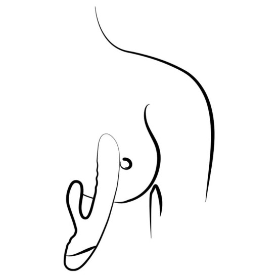 JAZZ VIBRADOR RABBIT RECARGABLE ROJO