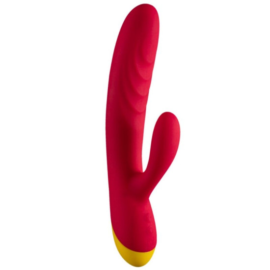 JAZZ VIBRADOR RABBIT RECARGABLE ROJO