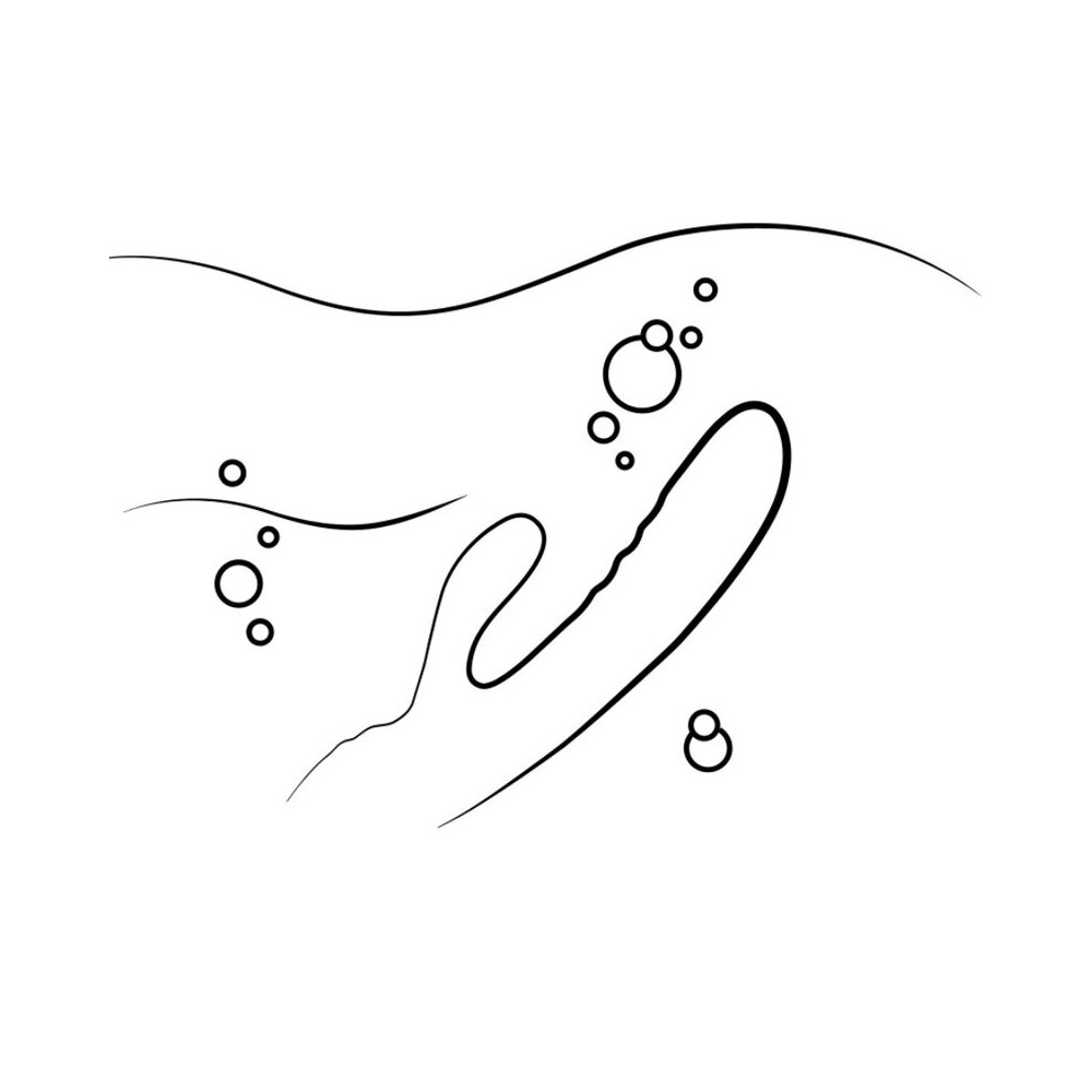 JAZZ VIBRADOR RABBIT RECARGABLE ROJO