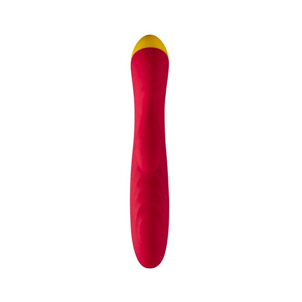 JAZZ VIBRADOR RABBIT RECARGABLE ROJO