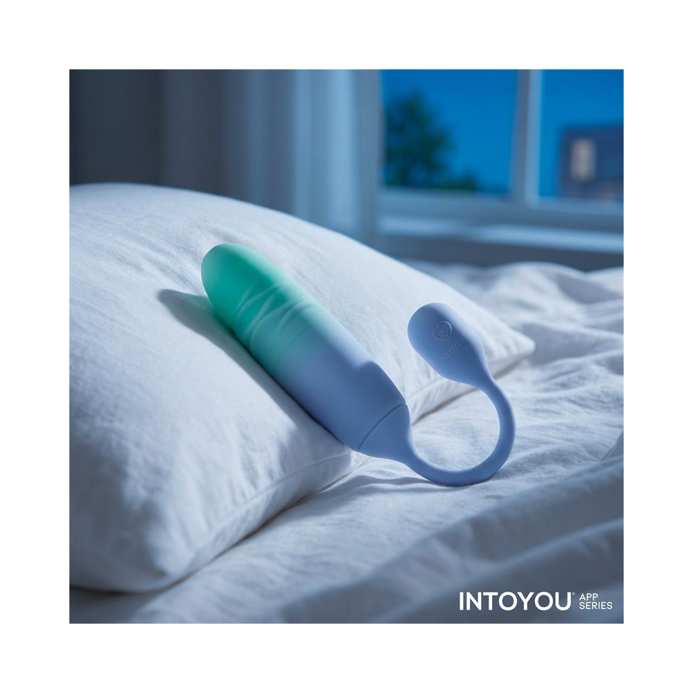 NexEgg Motion Huevo Vibrador con Thrusting App Lila/Pistacho