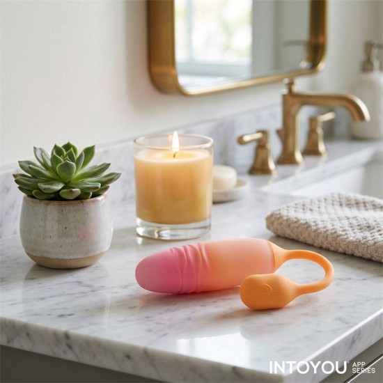 NexEgg Motion Huevo Vibrador con Thrusting App Naranja/Rosa