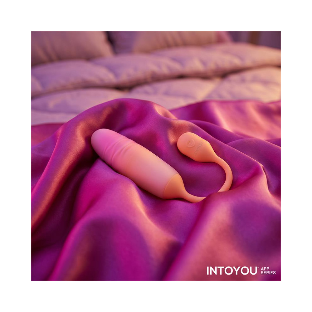 NexEgg Motion Huevo Vibrador con Thrusting App Naranja/Rosa