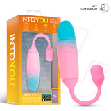 NexEgg Motion Huevo Vibrador con Thrusting App Rosa/Turquesa