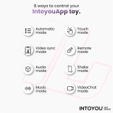 NexEgg Motion Huevo Vibrador con Thrusting App Rosa/Turquesa