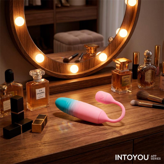 NexEgg Motion Huevo Vibrador con Thrusting App Rosa/Turquesa
