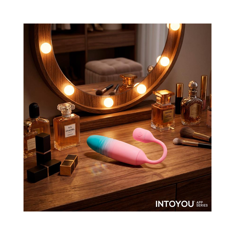 NexEgg Motion Huevo Vibrador con Thrusting App Rosa/Turquesa