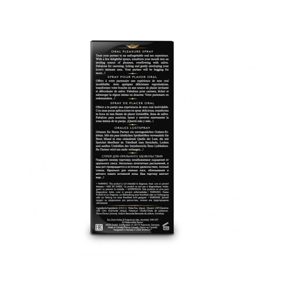 Spray Oral Waves of Pleasure Vino Espumoso 20 ml