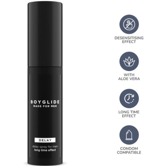 BOYGLIDE DELAY SPRAY EFECTO RETARDANTE 20 ML