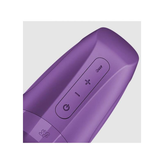 SATISFYER Men Heat Vibration Battery Series Dark Berry