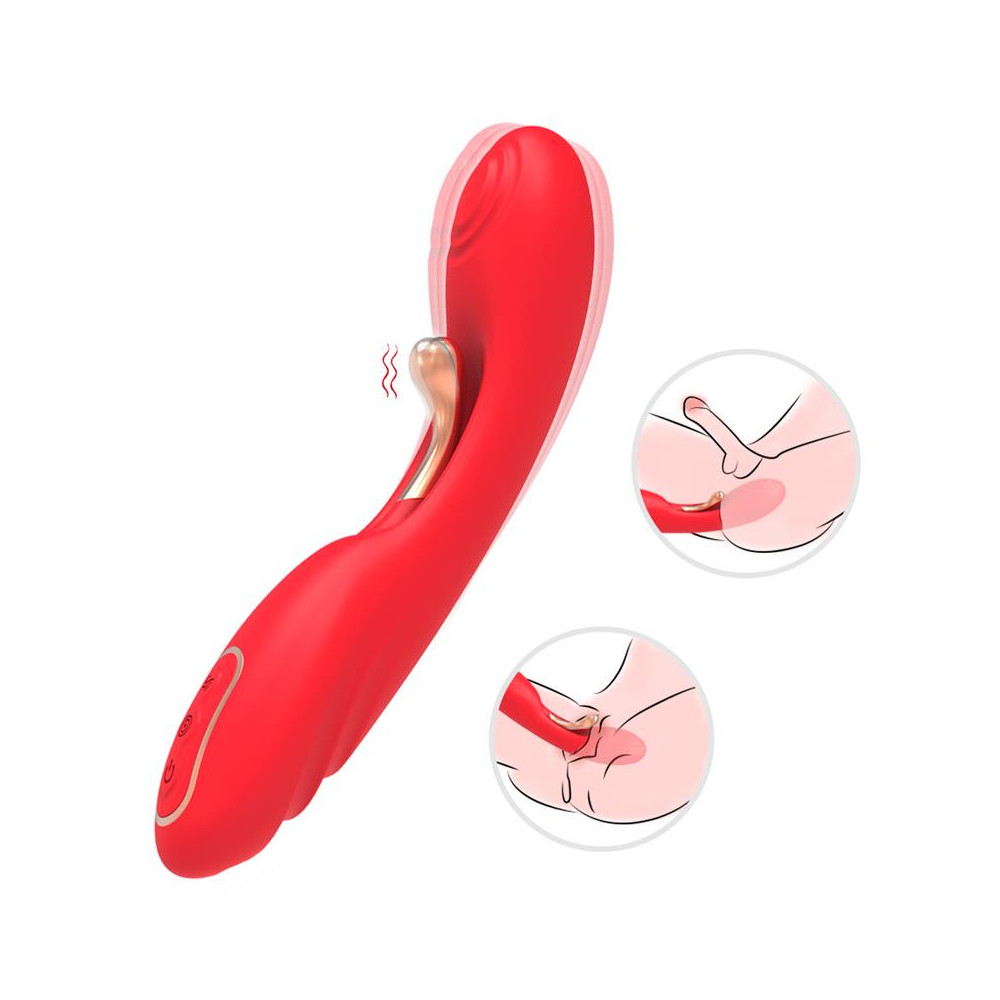 Vibrador con Tickler Punto G