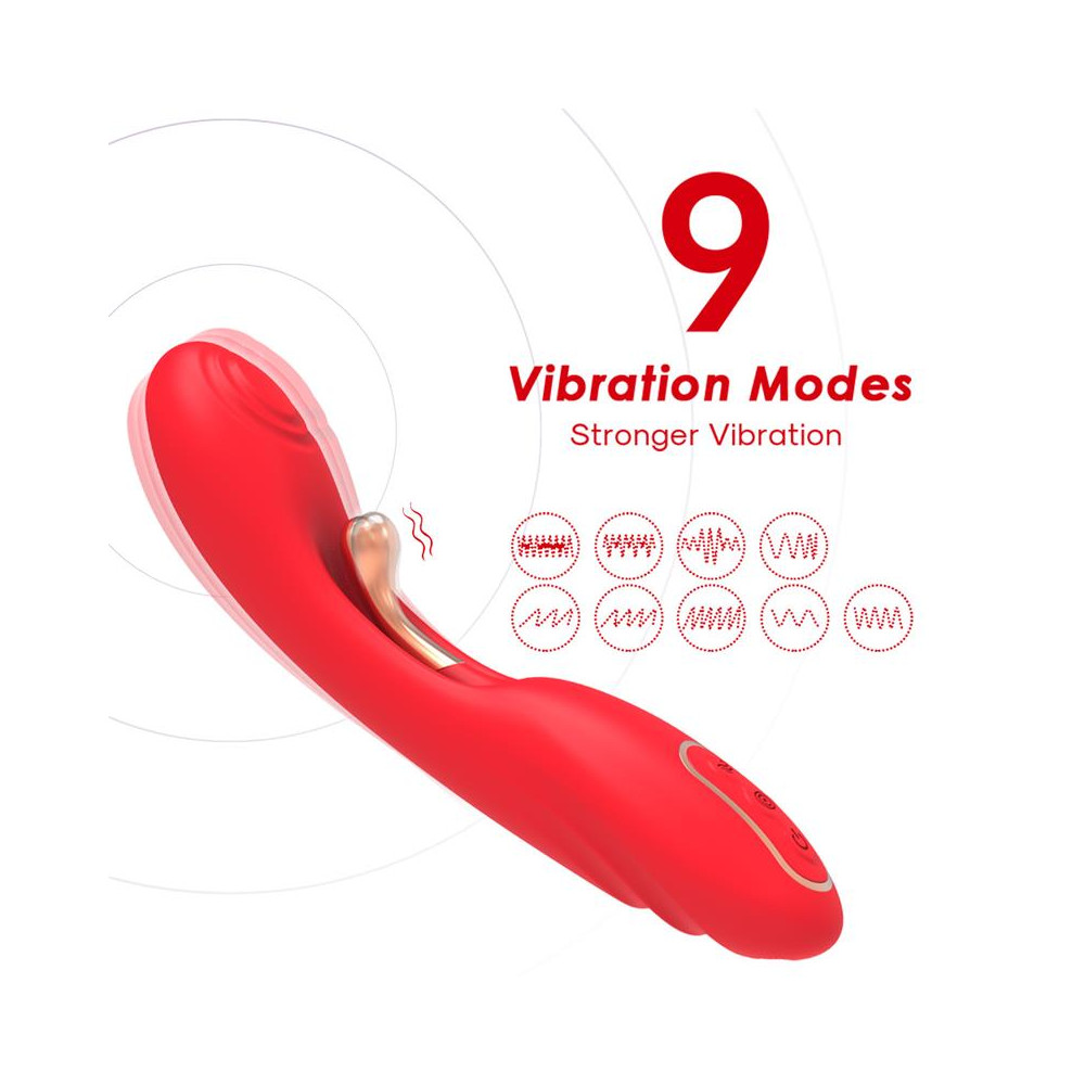 Vibrador con Tickler Punto G