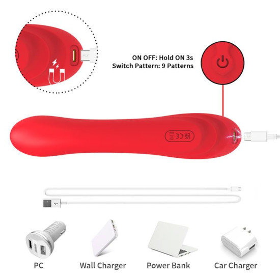 Vibrador con Tickler Punto G