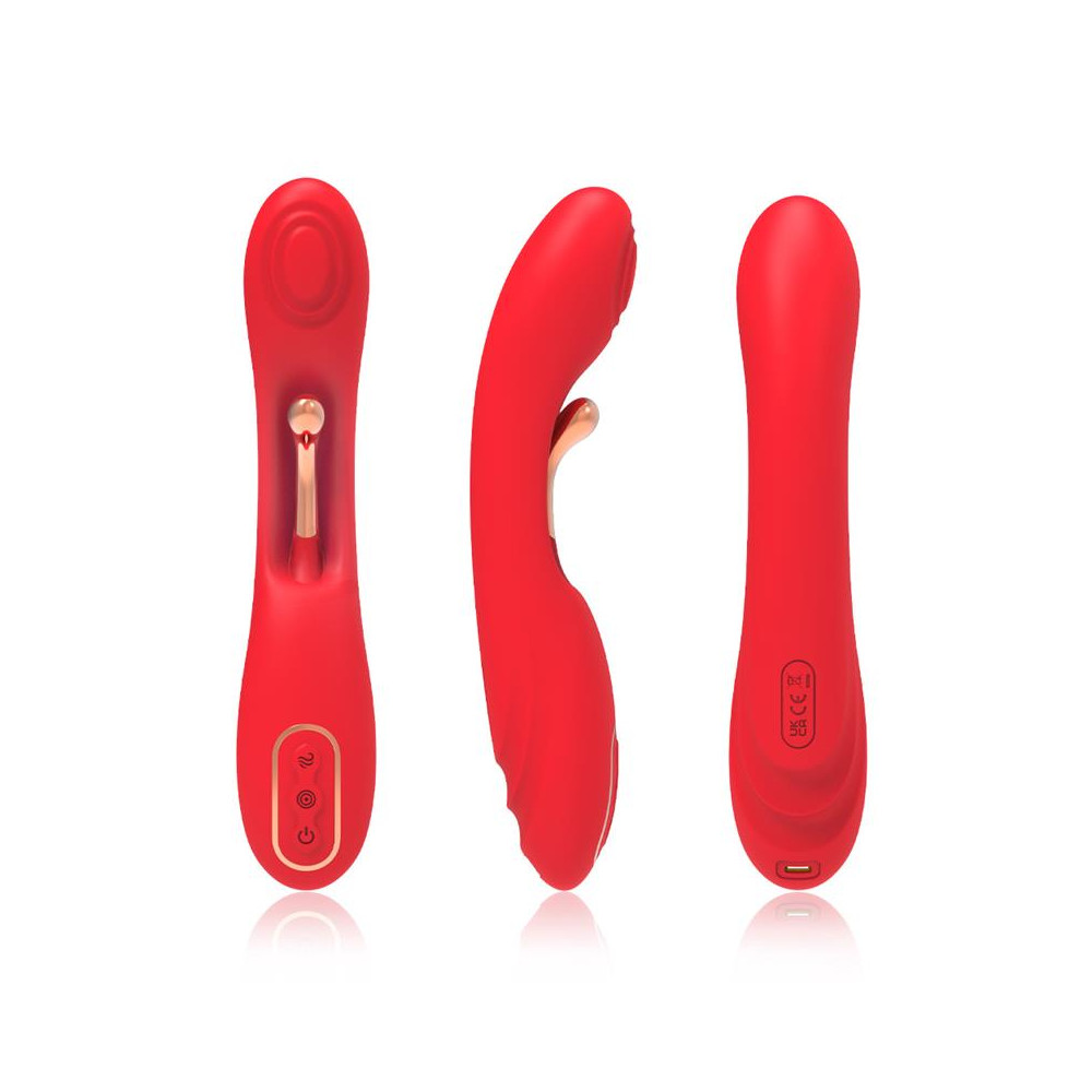 Vibrador con Tickler Punto G