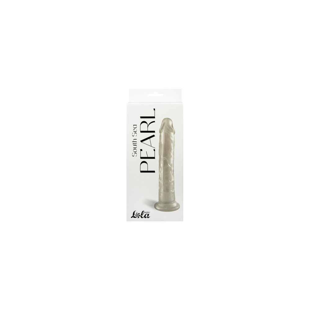 Pearlescent dildo South Sea Pearl White