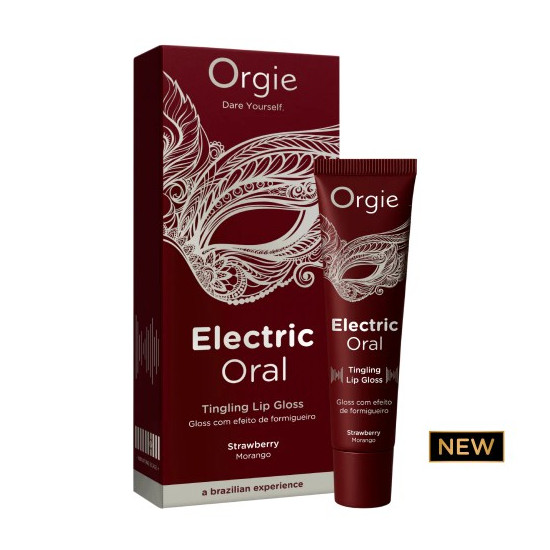 BRILLO DE LABIOS CON EFECTO DE HORMIGUEO ELECTRIC ORAL TINGLING LIP GLOSS 10 ML ORGIE