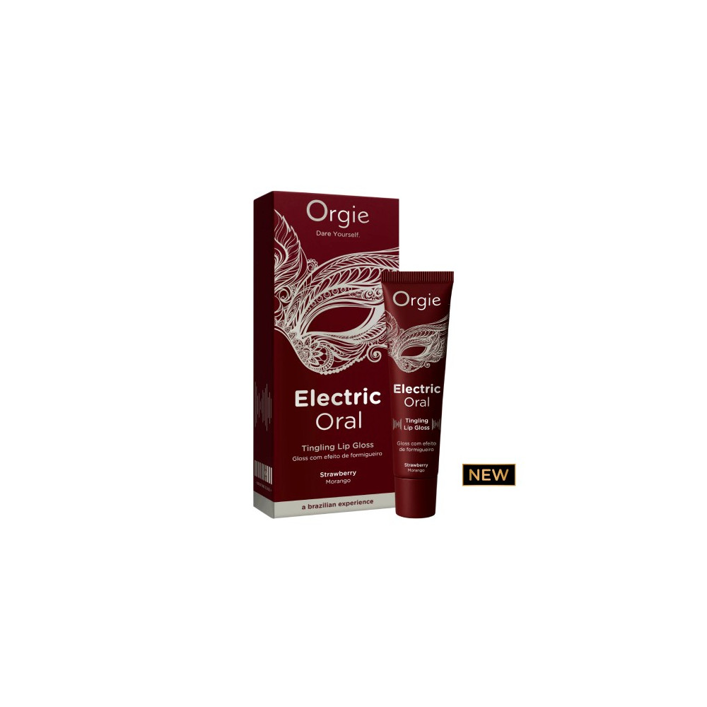 BRILLO DE LABIOS CON EFECTO DE HORMIGUEO ELECTRIC ORAL TINGLING LIP GLOSS 10 ML ORGIE