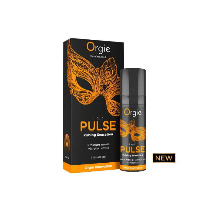 GEL ESTIMULANTE UNISEXO CON EFECTO PULSANTE LIQUID PULSE 15 ML ORGIE