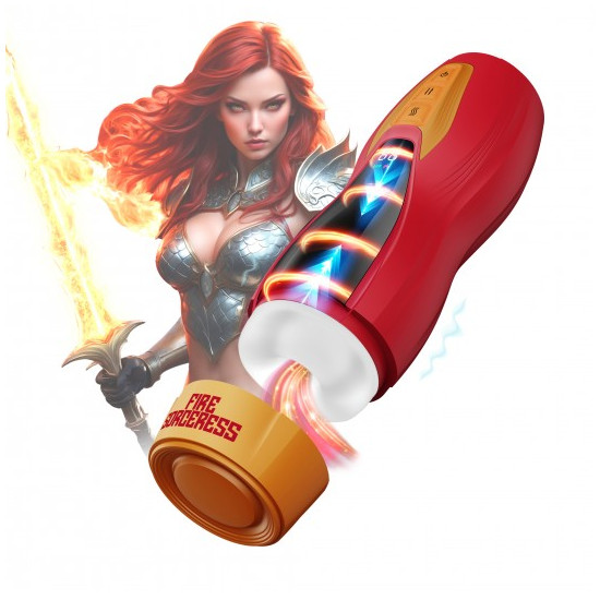 MASTURBADOR AUTOMÁTICO SOLARA FIRE SORCERESS MULTI FUNCTION