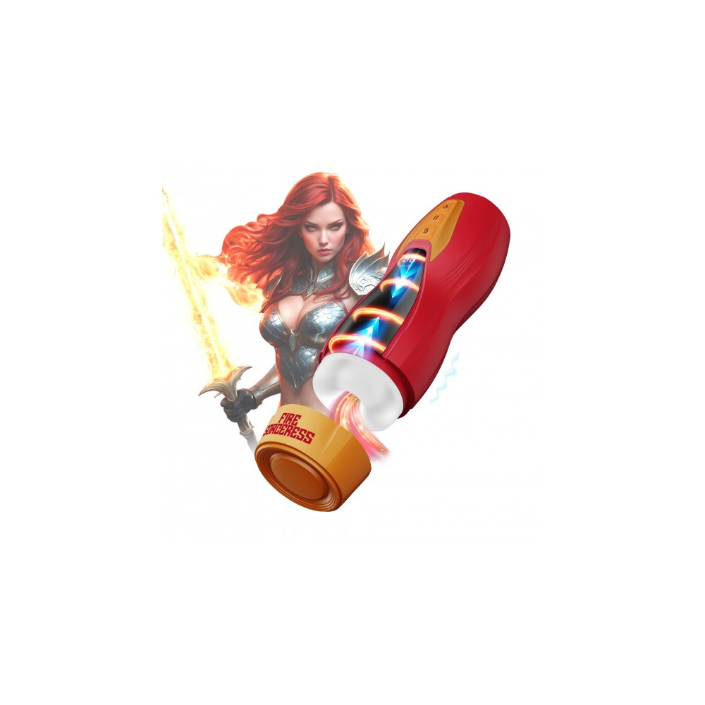 MASTURBADOR AUTOMÁTICO SOLARA FIRE SORCERESS MULTI FUNCTION