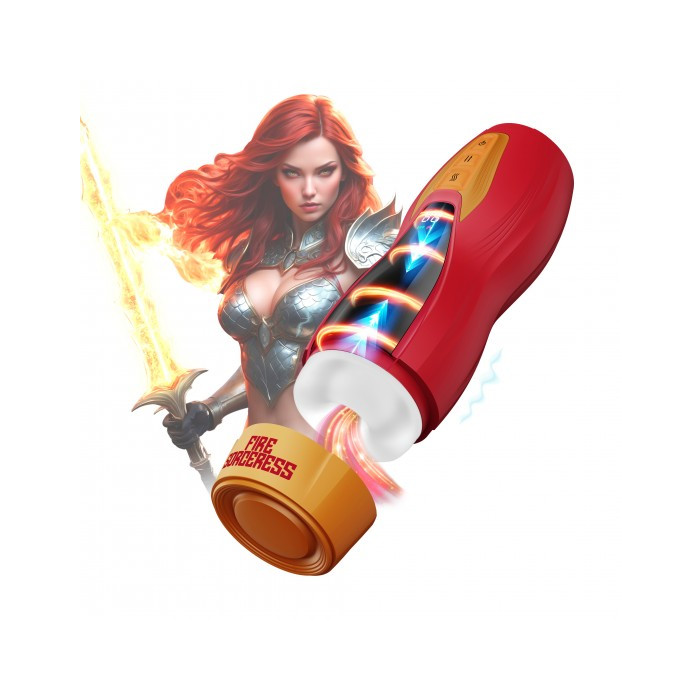 MASTURBADOR AUTOMÁTICO SOLARA FIRE SORCERESS MULTI FUNCTION