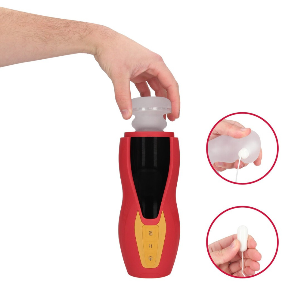 MASTURBADOR AUTOMÁTICO SOLARA FIRE SORCERESS MULTI FUNCTION