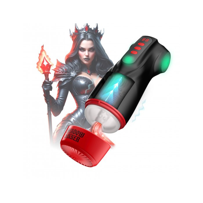 MASTURBADOR AUTOMÁTICO RAVEN SHADOW SINNER MULTI FUNCTION MASTURS