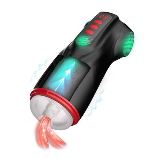 MASTURBADOR AUTOMÁTICO RAVEN SHADOW SINNER MULTI FUNCTION MASTURS