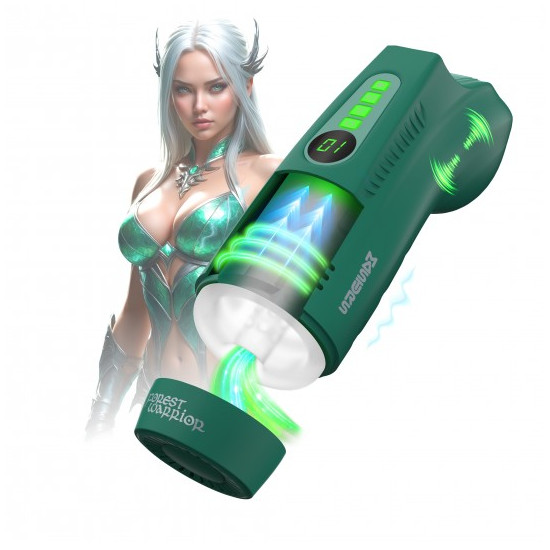 MASTURBADOR AUTOMÁTICO AYLA FOREST WARRIOR MULTI FUNCTION MASTURS