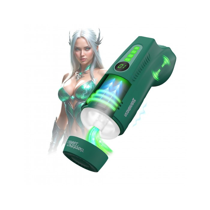 MASTURBADOR AUTOMÁTICO AYLA FOREST WARRIOR MULTI FUNCTION MASTURS