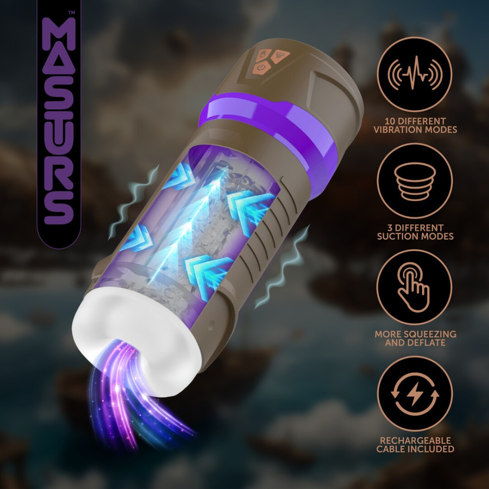 MASTURBADOR AUTOMÁTICO MISTY STEAM MISTRESS MULTI FUNCTION MASTURS