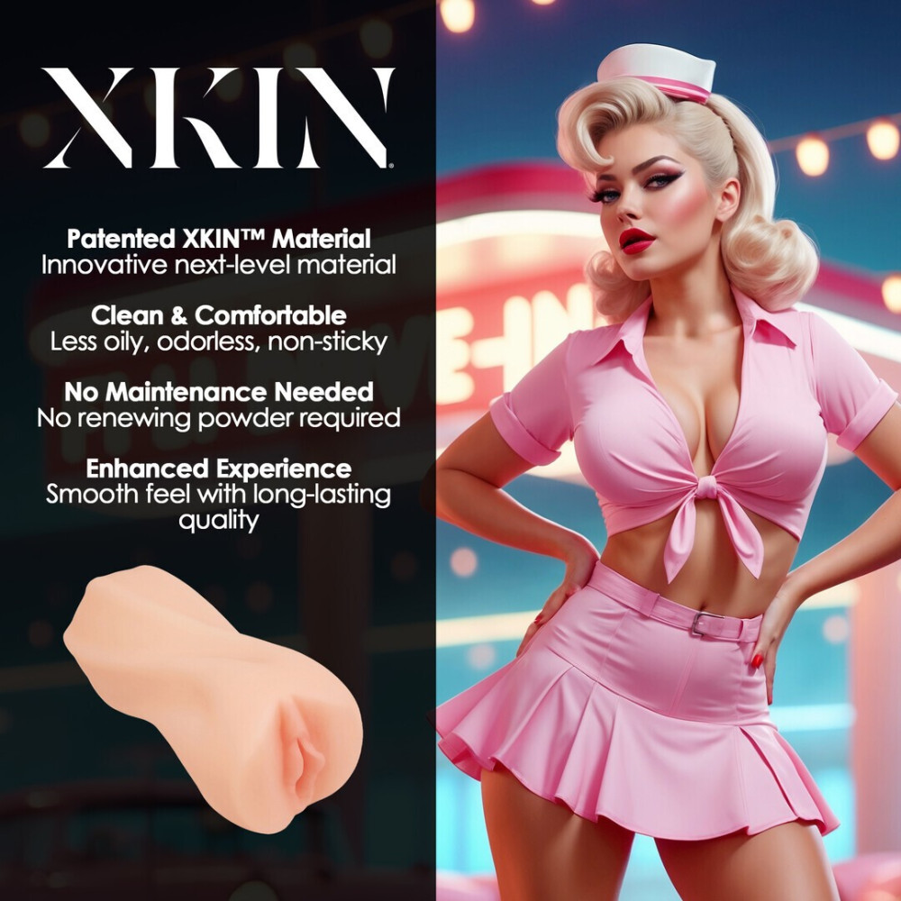 Masturbador Realista Carhop Cutie Darla: Pinup Dolls | Material XKIN
